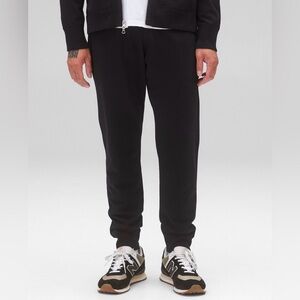 Reigning Champ Black Tailored Jogger Sweatpants XS Made in Canada